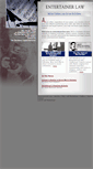 Mobile Screenshot of entertainerlaw.com